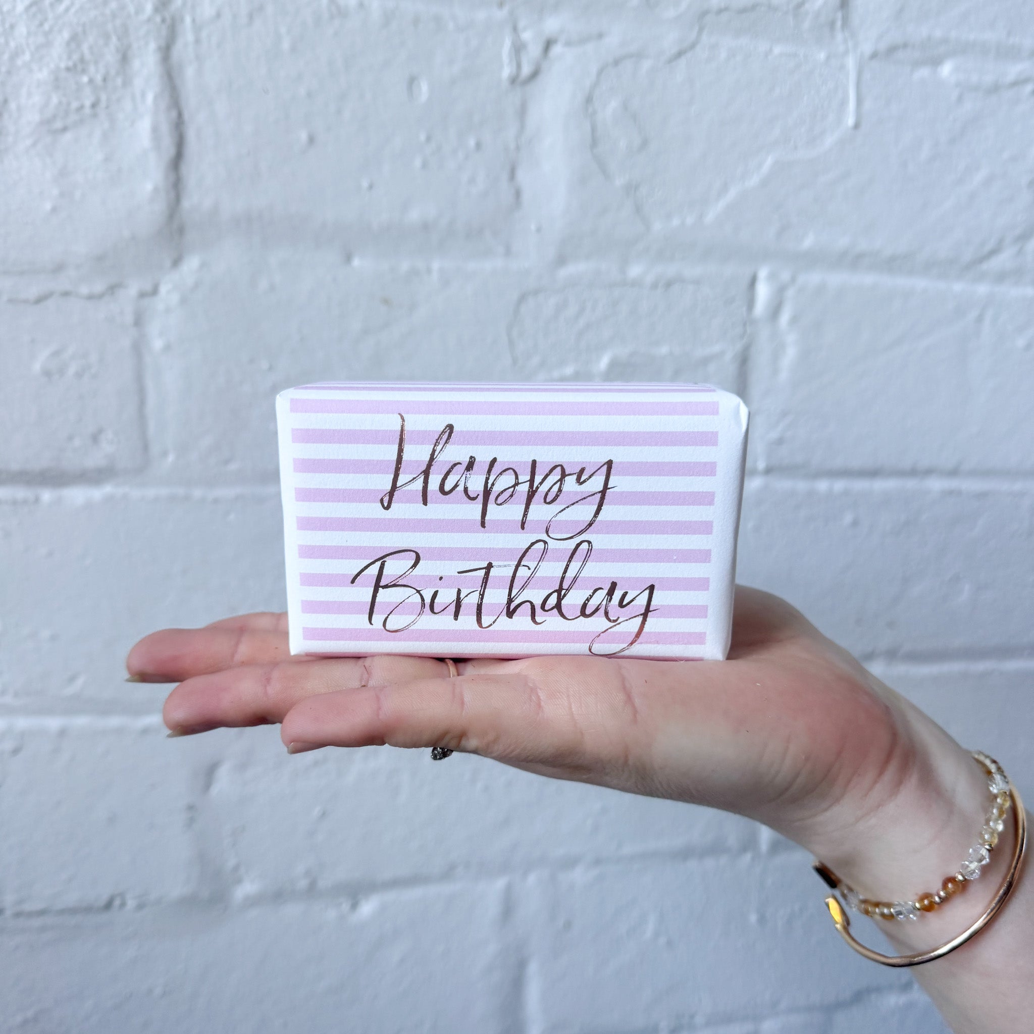 Happy Birthday soap
