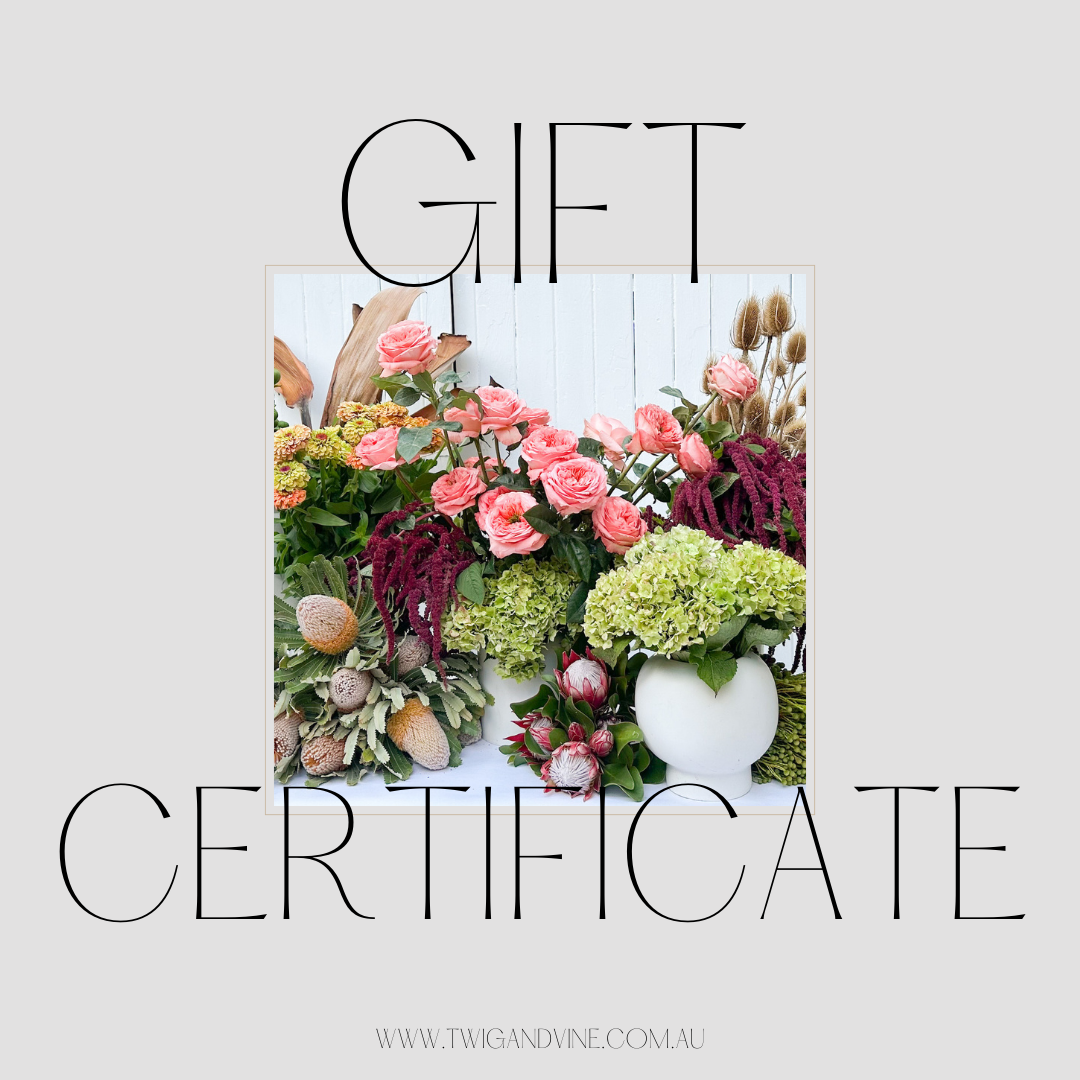 Twig &amp; Vine Gift Certificate