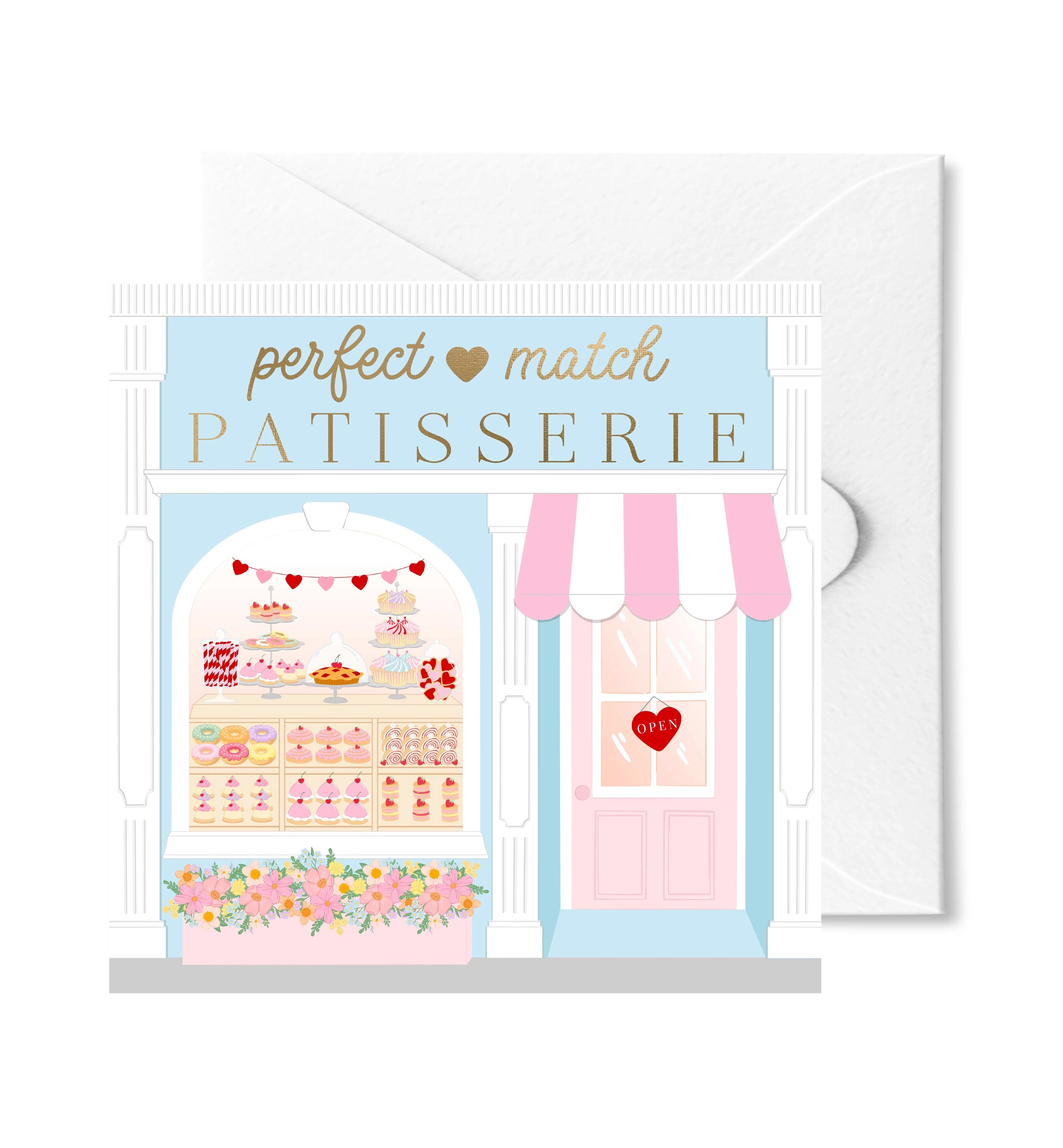 Perfect match patisserie card